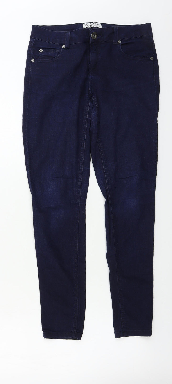 Miss Selfridge Womens Blue Jegging Jeans Size 10 L26 in
