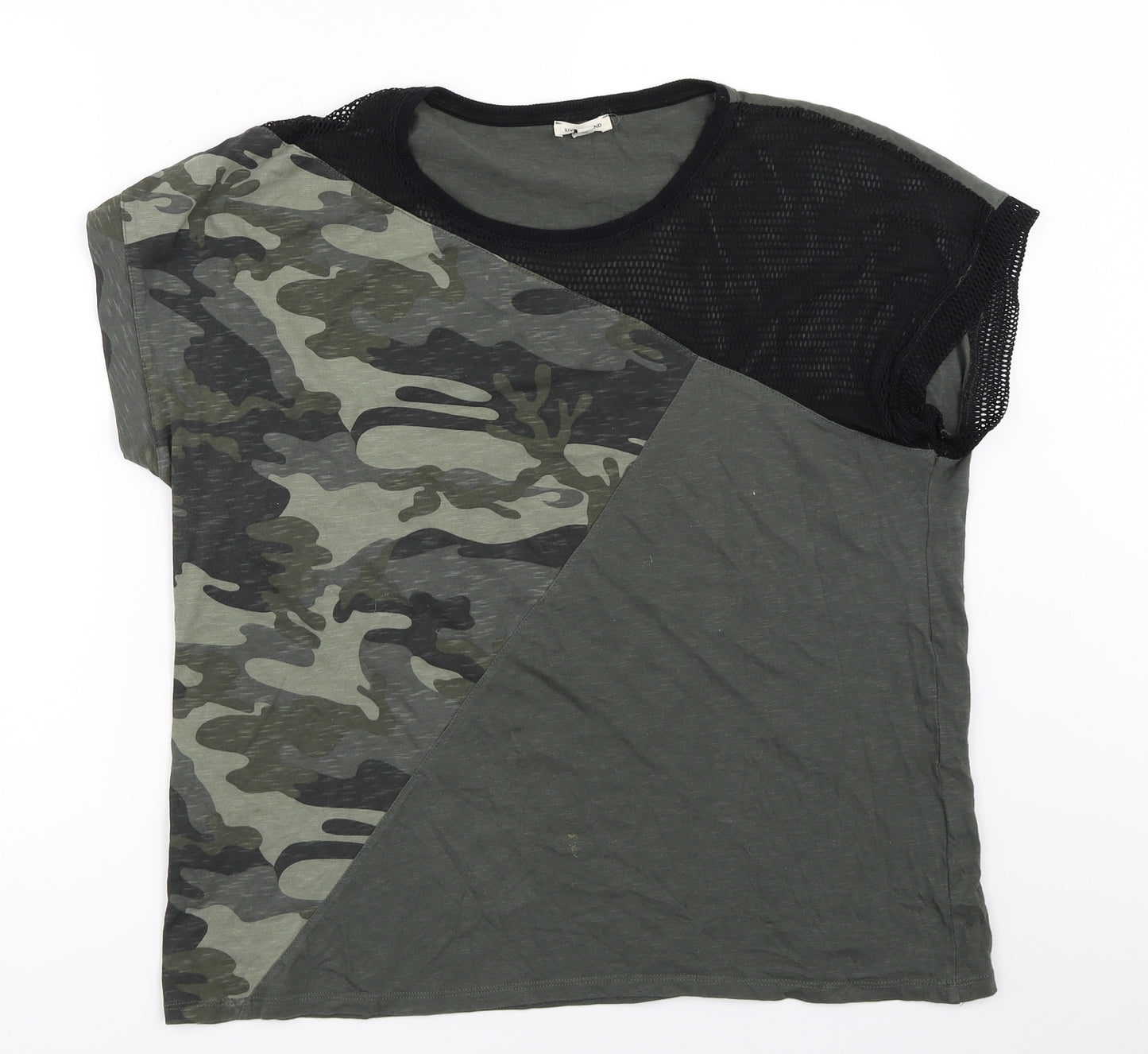 River Island Womens Green   Basic T-Shirt Size 14