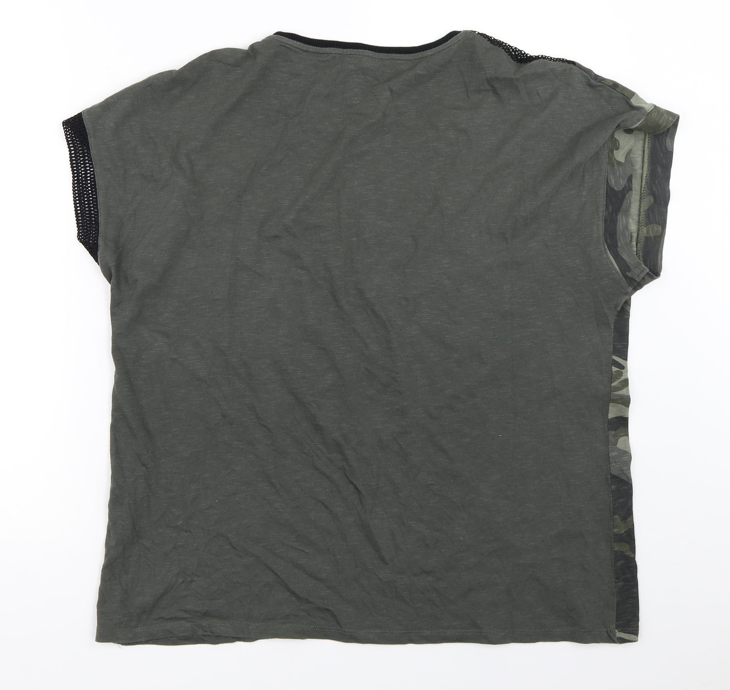 River Island Womens Green   Basic T-Shirt Size 14