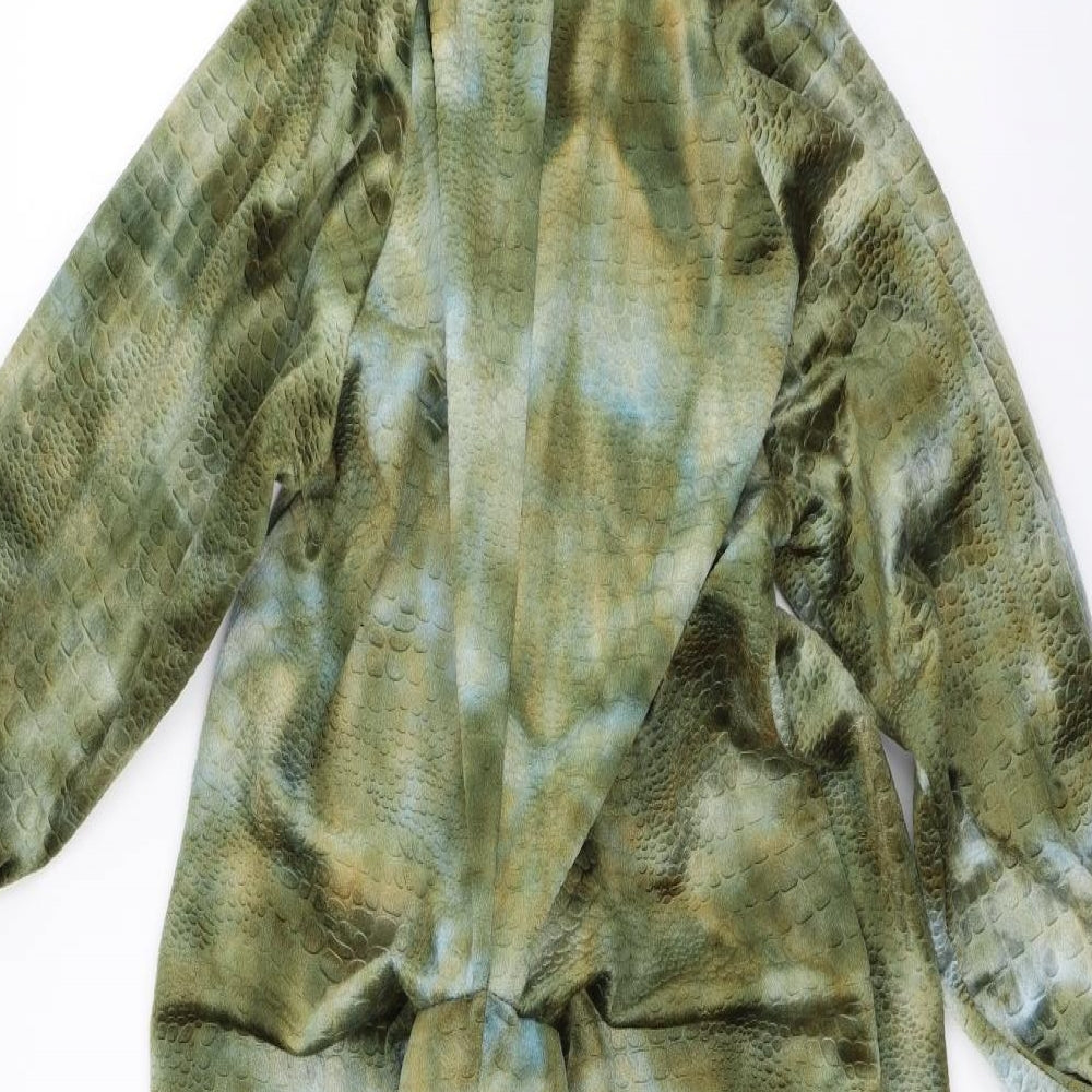 Natural History Museum Boys Green Solid   One Piece Size 7-8 Years  - dinosaur fancy dress