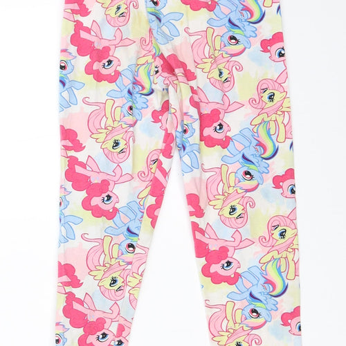 George Girls Pink   Capri Trousers Size 4-5 Years - My Little Pony leggings