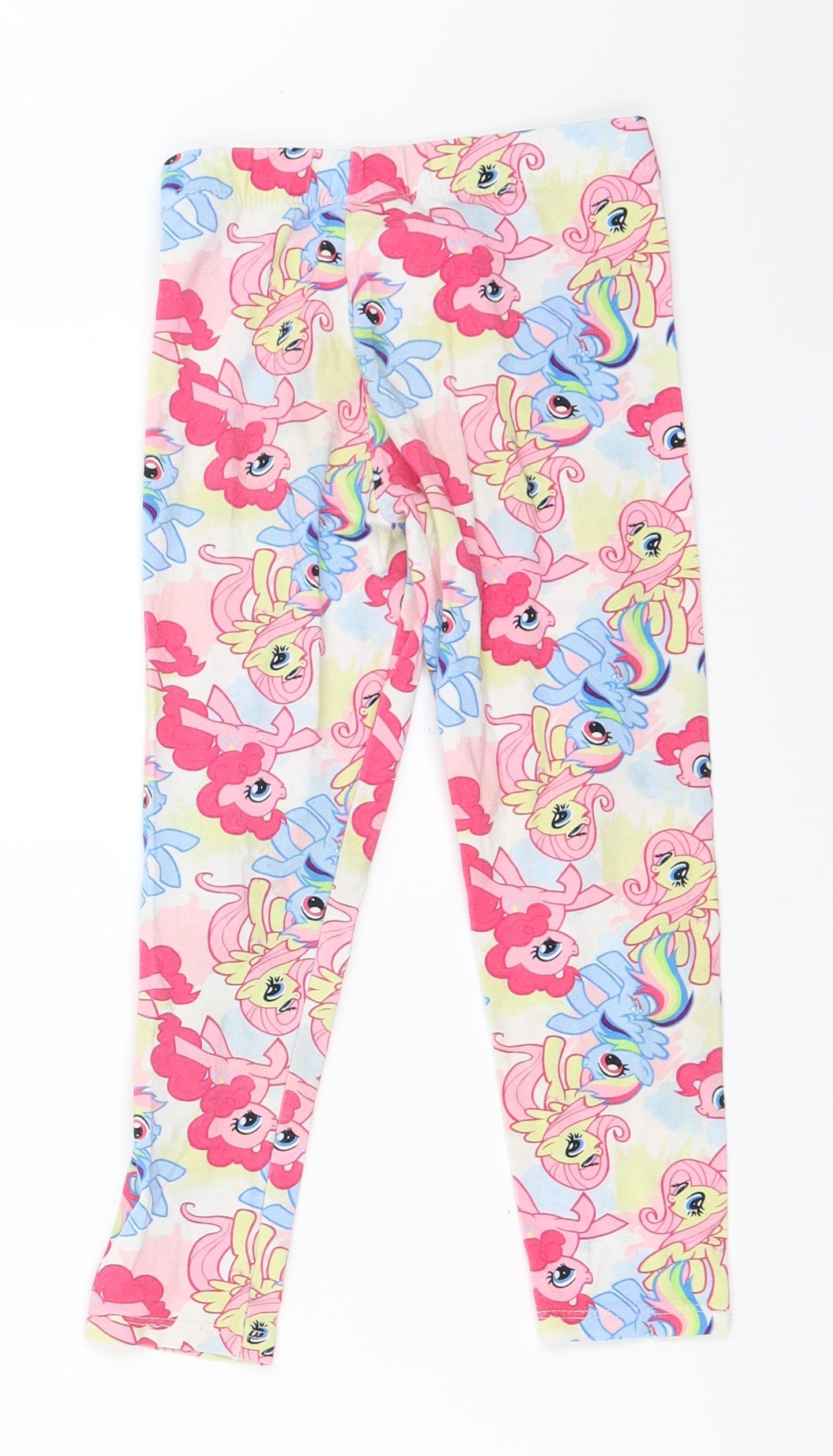 George Girls Pink   Capri Trousers Size 4-5 Years - My Little Pony leggings
