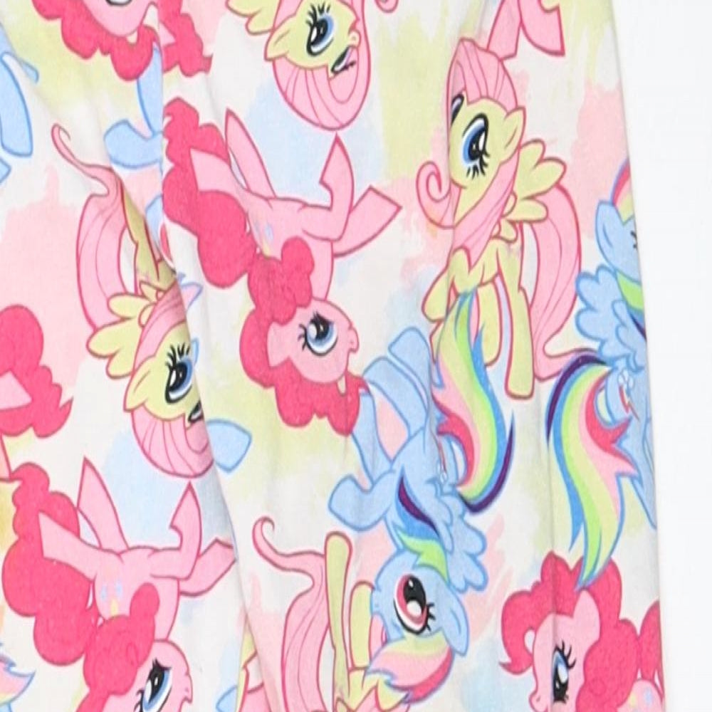 George Girls Pink   Capri Trousers Size 4-5 Years - My Little Pony leggings