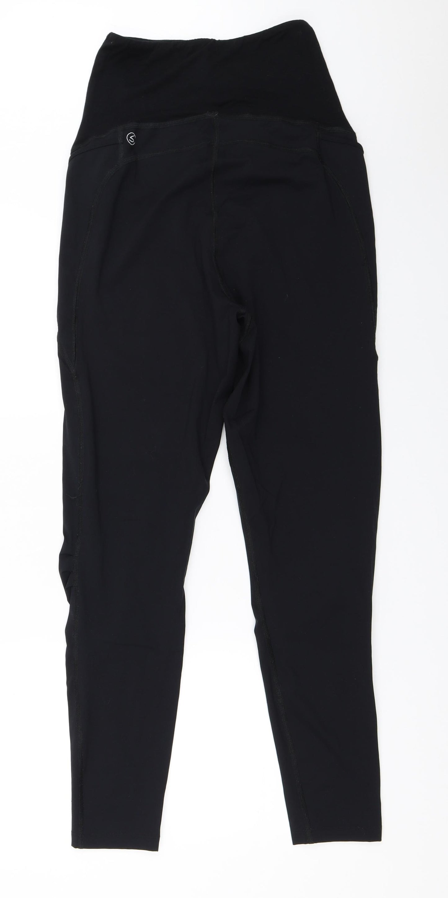 Seraphine Womens Black   Capri Leggings Size L L28 in