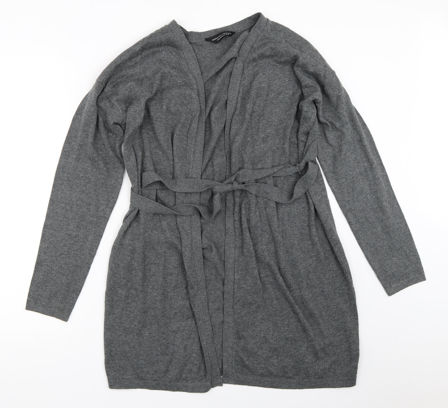 Dorothy Perkins Womens Grey   Cardigan Jumper Size 10