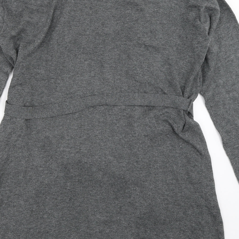 Dorothy Perkins Womens Grey   Cardigan Jumper Size 10