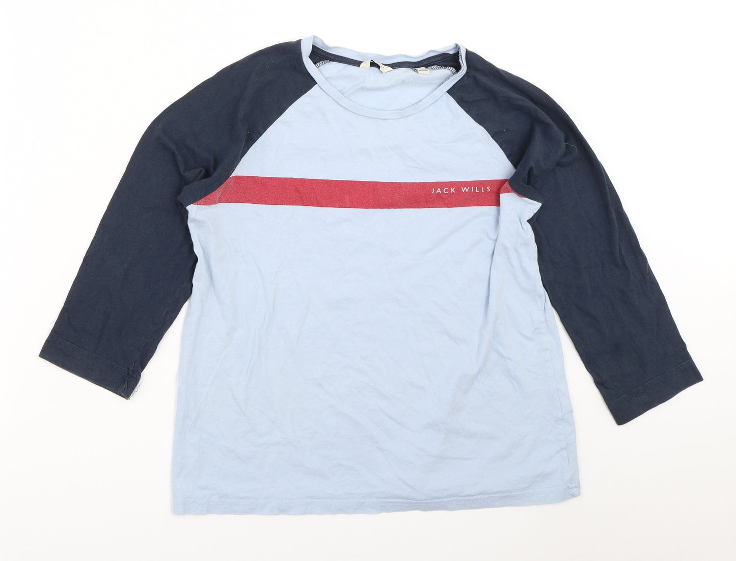 Jack Wills Womens Blue   Basic T-Shirt Size 8