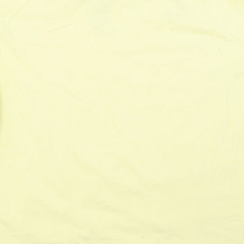 H&M Womens Yellow   Basic T-Shirt Size XS