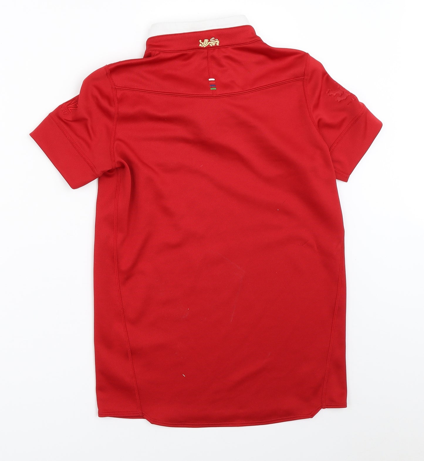 Canterbury Boys Red   Basic T-Shirt Size 12 Years  - The British Lions