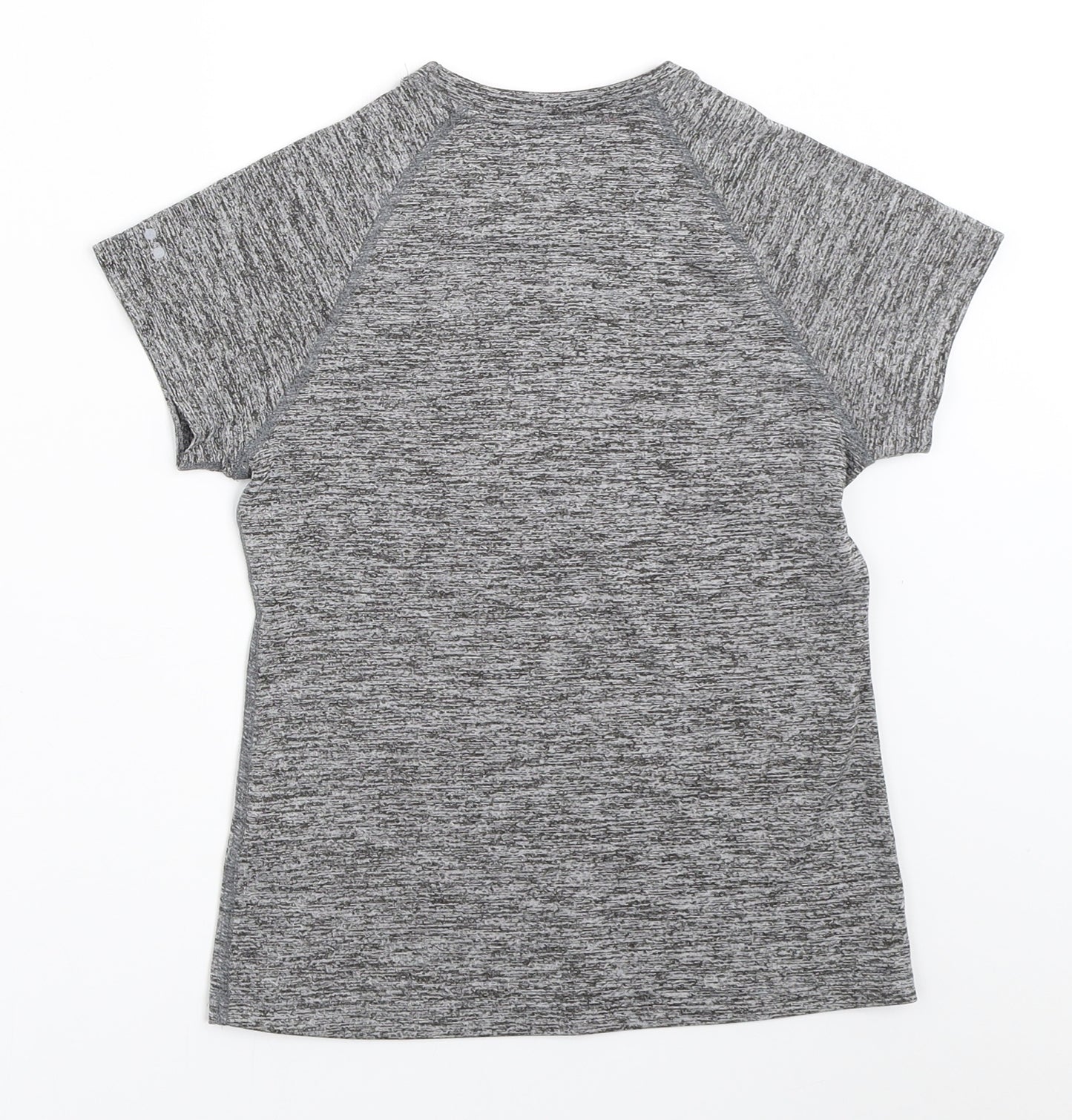 Matalan Girls Grey   Basic T-Shirt Size 8-9 Years
