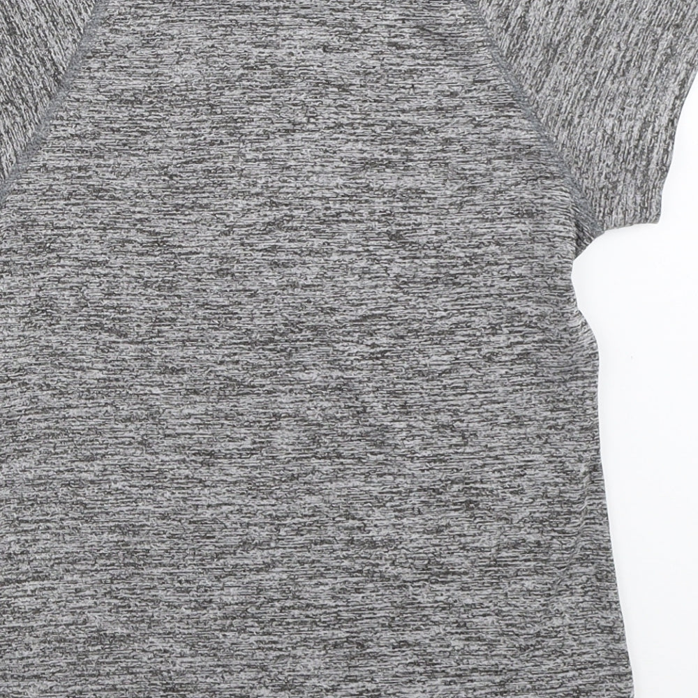 Matalan Girls Grey   Basic T-Shirt Size 8-9 Years