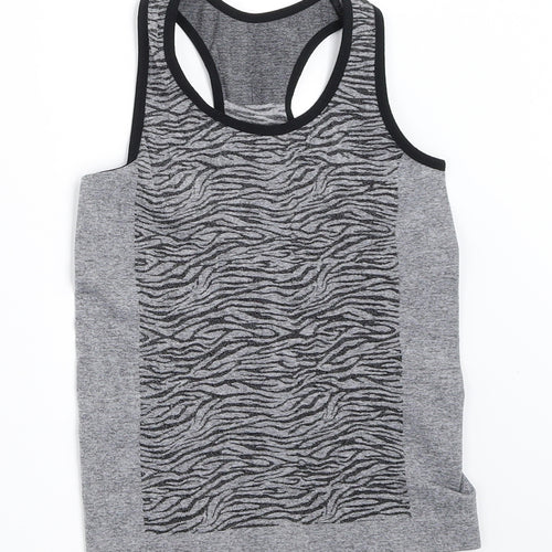 Primark Girls Grey   Basic Tank Size 9-10 Years