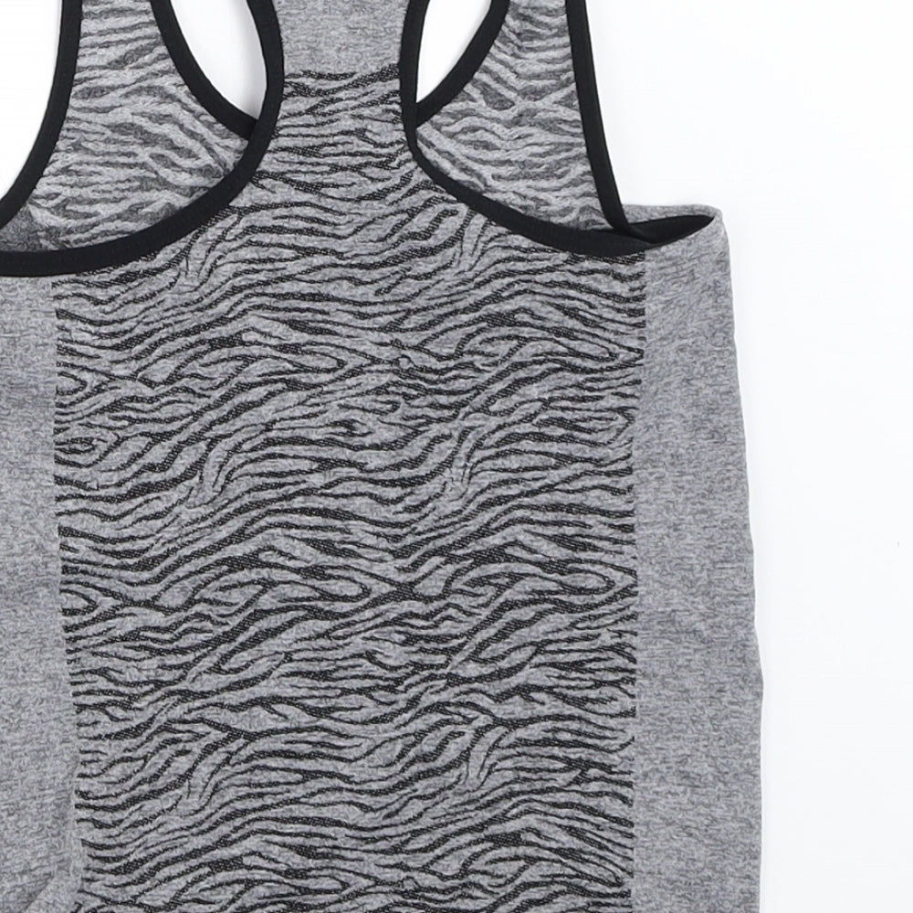 Primark Girls Grey   Basic Tank Size 9-10 Years