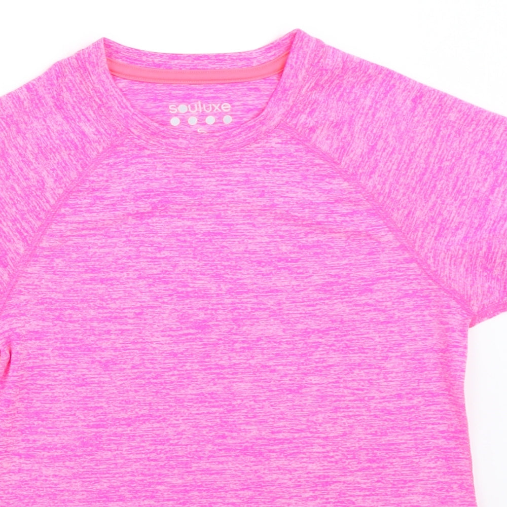 Matalan Girls Pink   Basic T-Shirt Size 8-9 Years
