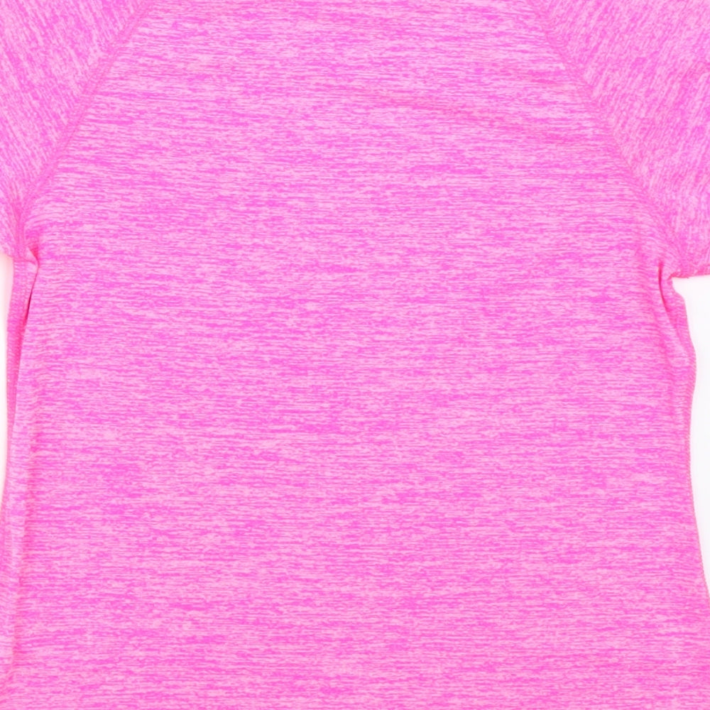 Matalan Girls Pink   Basic T-Shirt Size 8-9 Years