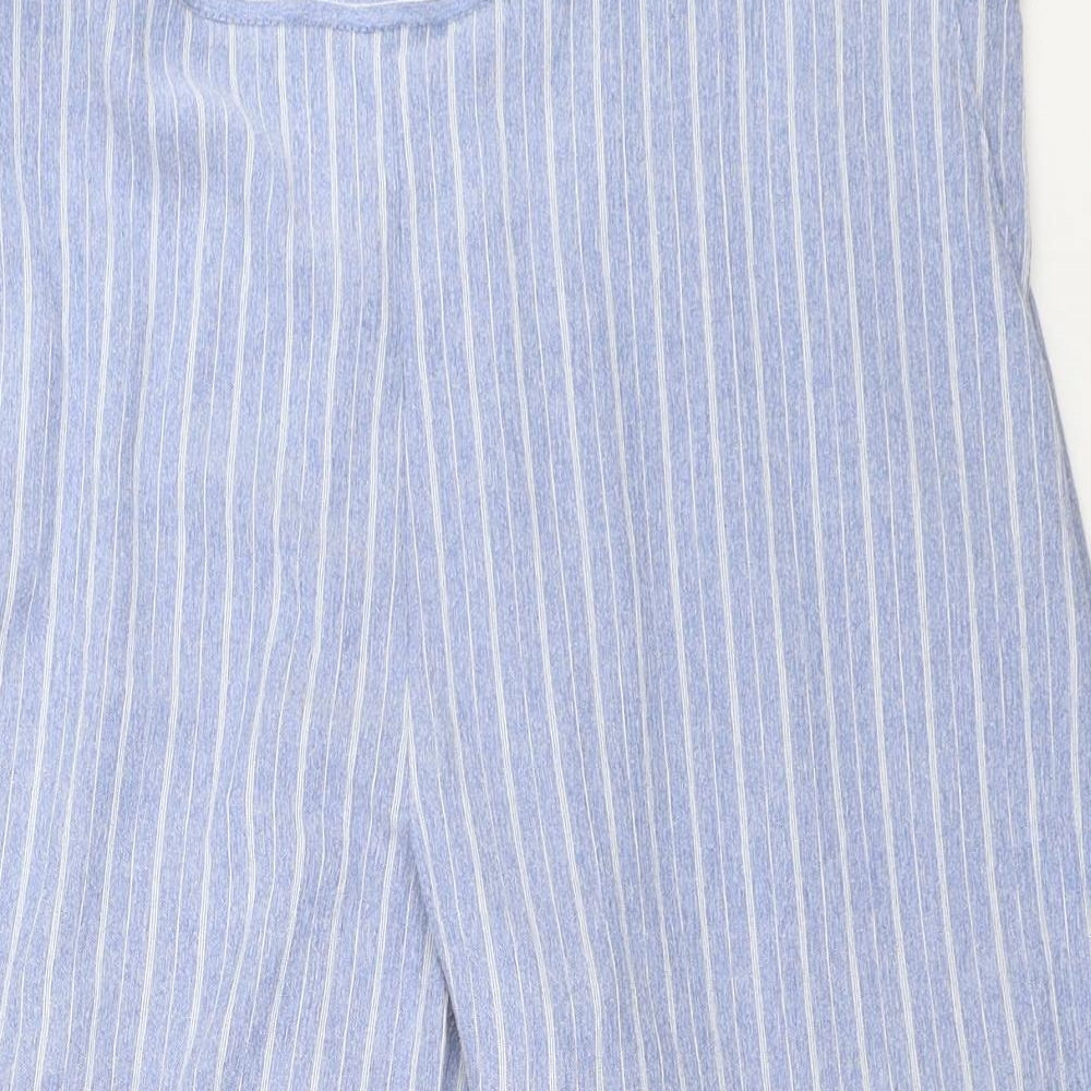 Dixie Womens Blue   Cropped Trousers Size 34 in L20 in