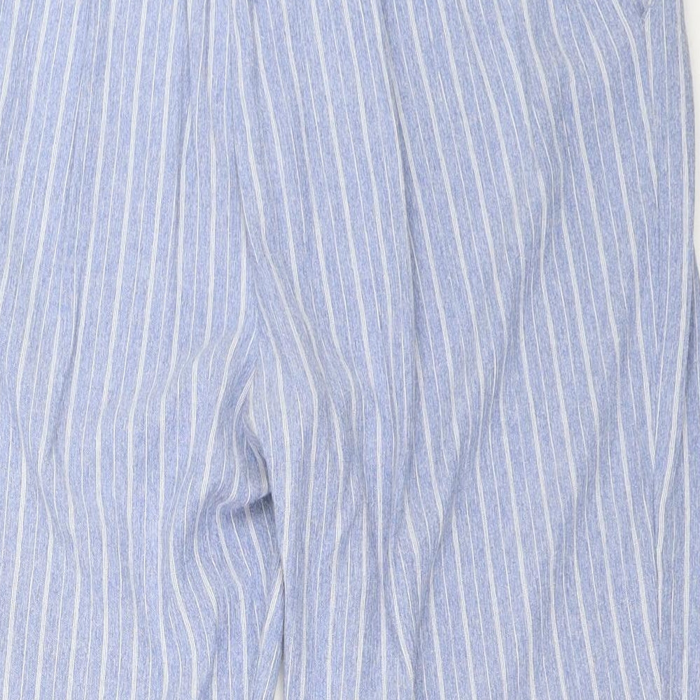 Dixie Womens Blue   Cropped Trousers Size 34 in L20 in