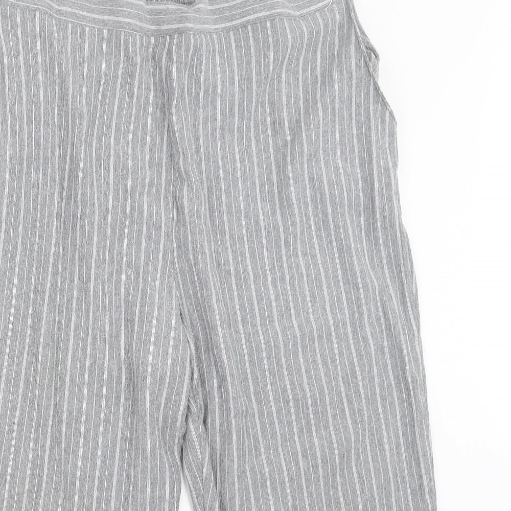 Preworn Womens Grey   Cropped Trousers Size 32 in L20 in