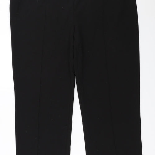 EWM Womens Black   Trousers  Size 18 L28 in