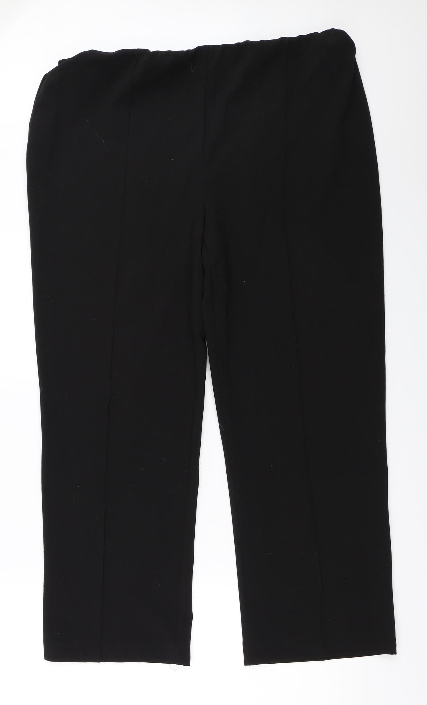 EWM Womens Black   Trousers  Size 18 L28 in