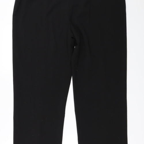 EWM Womens Black   Trousers  Size 18 L28 in