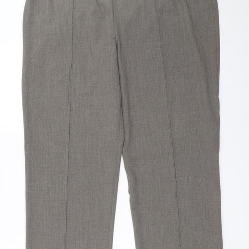 EWM Womens Grey   Trousers  Size 18 L28 in
