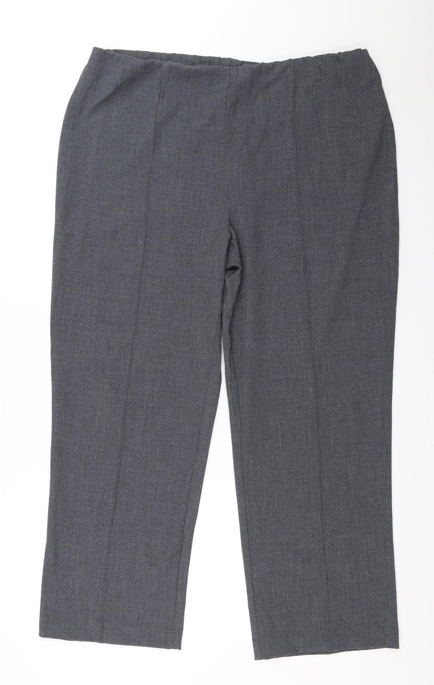 EWM Womens Grey   Trousers  Size 18 L28 in