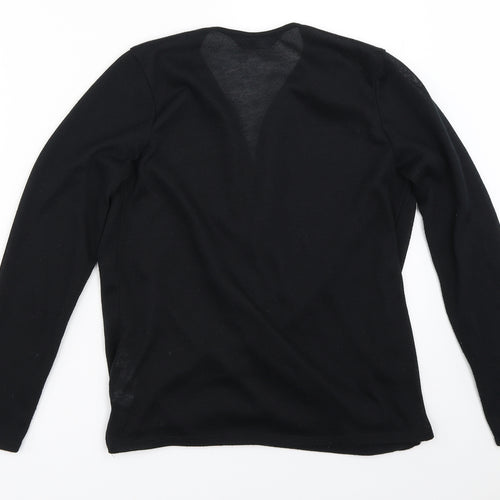Dorothy Perkins Womens Black   Pullover Jumper Size 10