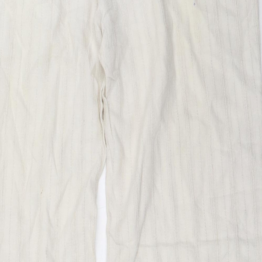 Per Una Womens Ivory   Trousers  Size 18 L31 in