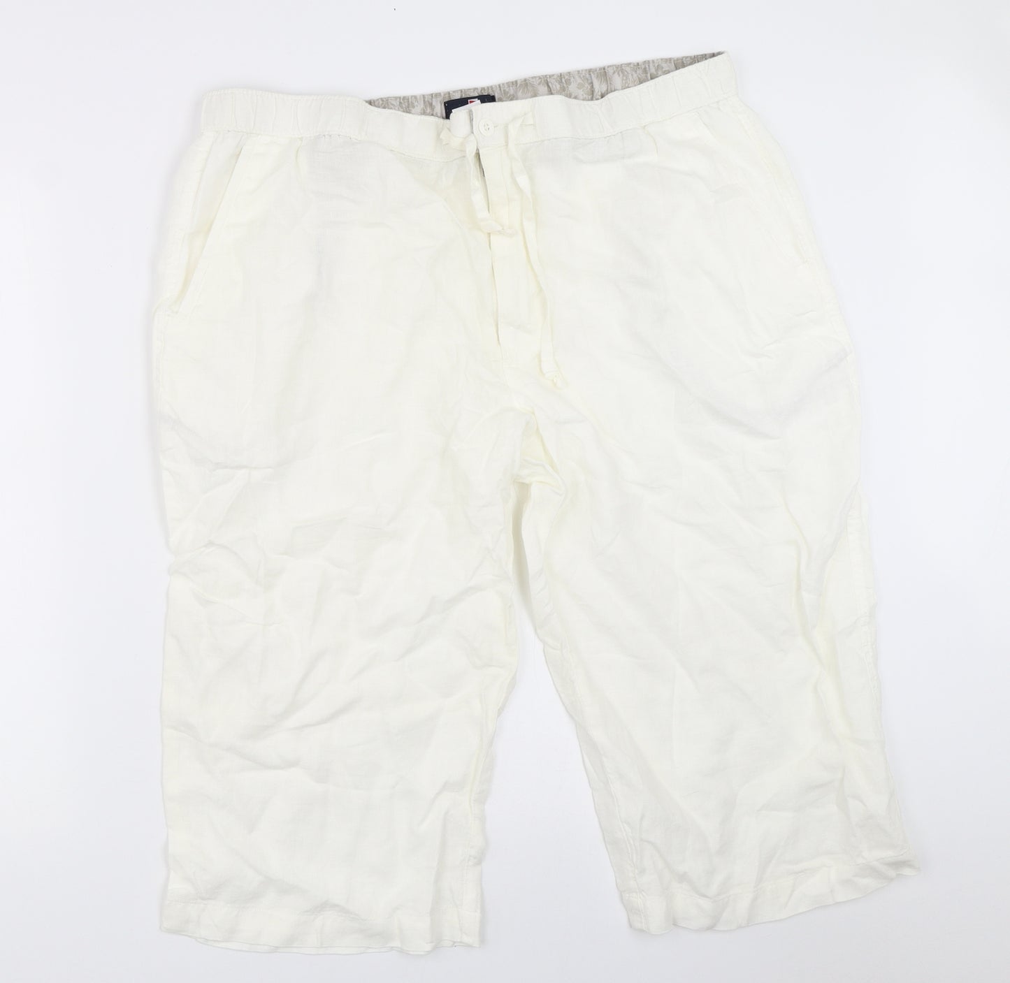Blue Harbour Mens White   Bermuda Shorts Size 44 in