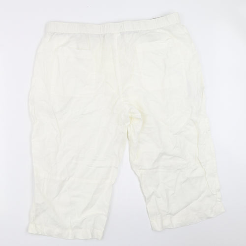 Blue Harbour Mens White   Bermuda Shorts Size 44 in