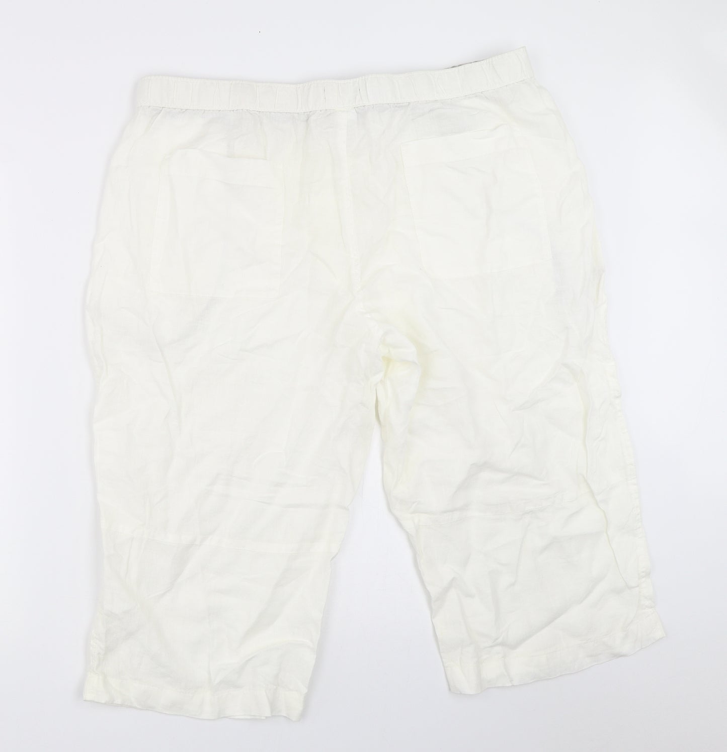 Blue Harbour Mens White   Bermuda Shorts Size 44 in
