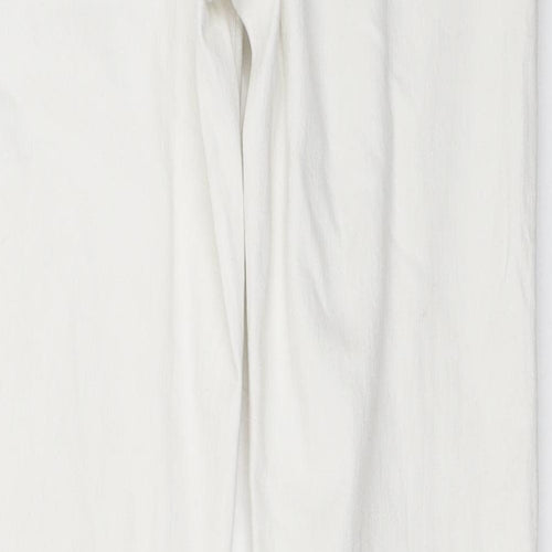 H&M Womens White   Skinny Jeans Size 28 in L28.5 in
