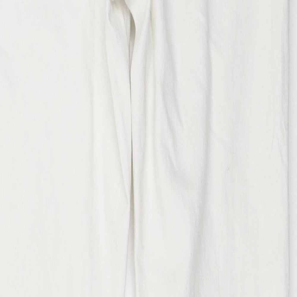 H&M Womens White   Skinny Jeans Size 28 in L28.5 in