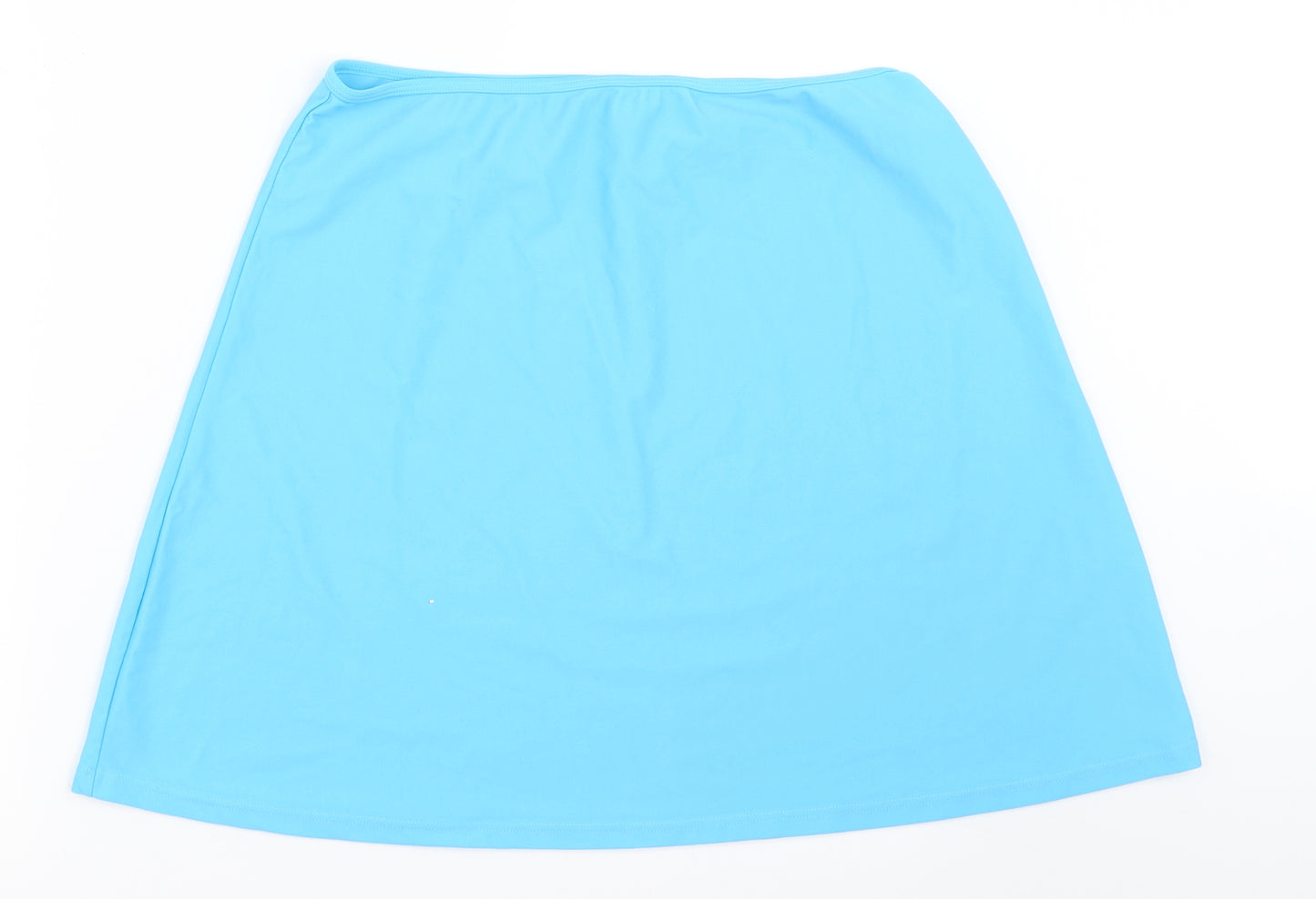 Cotton Traders Womens Blue   Mini Skirt Size 16  - swim skirt