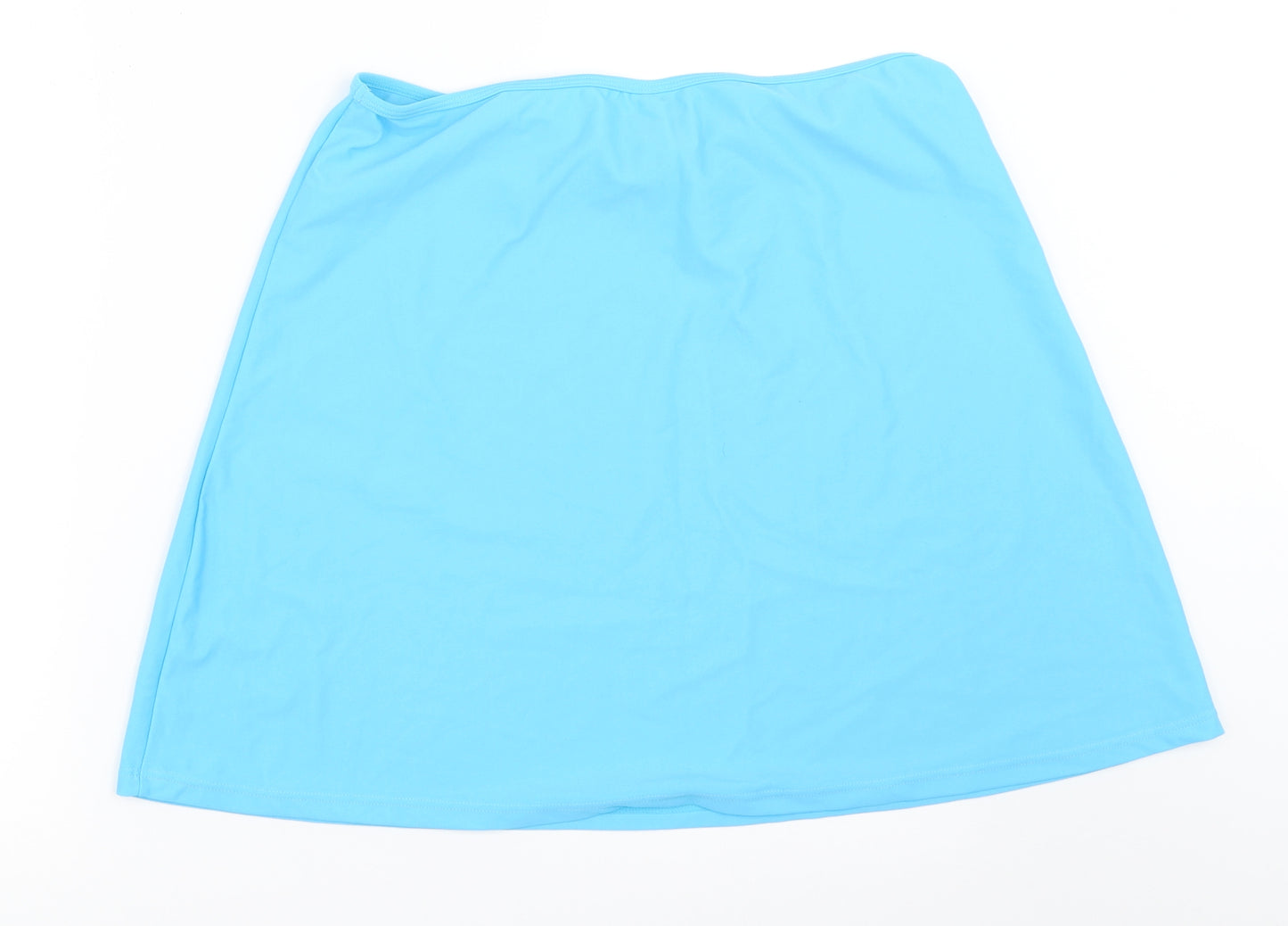 Cotton Traders Womens Blue   Mini Skirt Size 16  - swim skirt