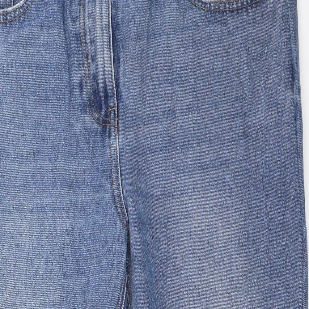 NEXT Womens Blue  Denim Straight Jeans Size 12 L22 in
