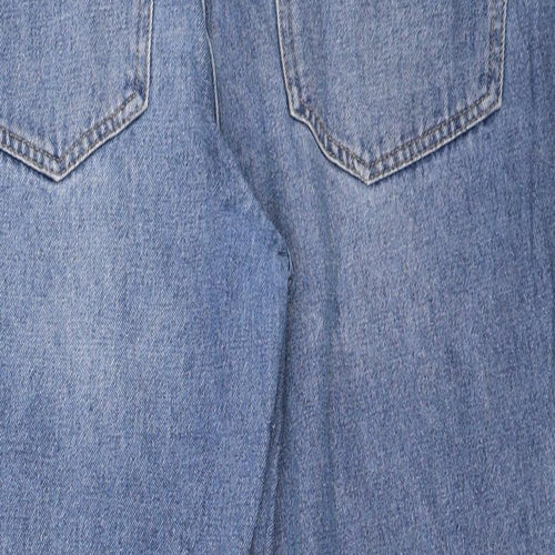 NEXT Womens Blue  Denim Straight Jeans Size 12 L22 in