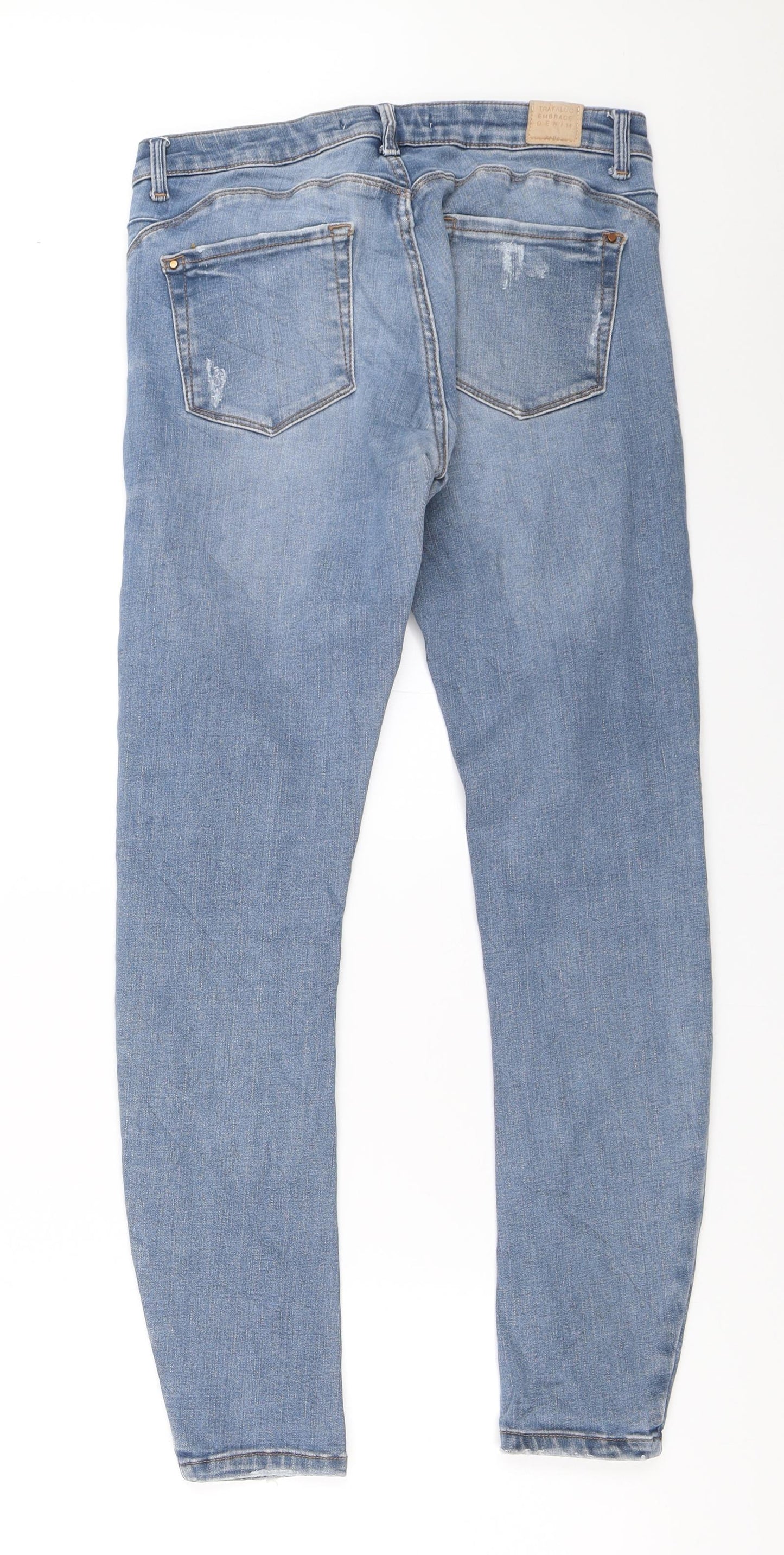 Zara Womens Blue   Skinny Jeans Size 40 L27.5 in
