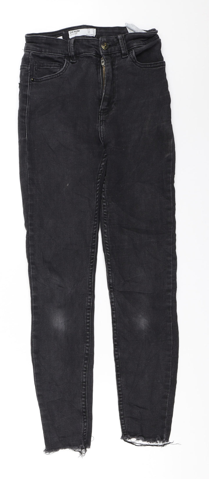 Bershka Womens Black Skinny Jeans Size 34 L26 in