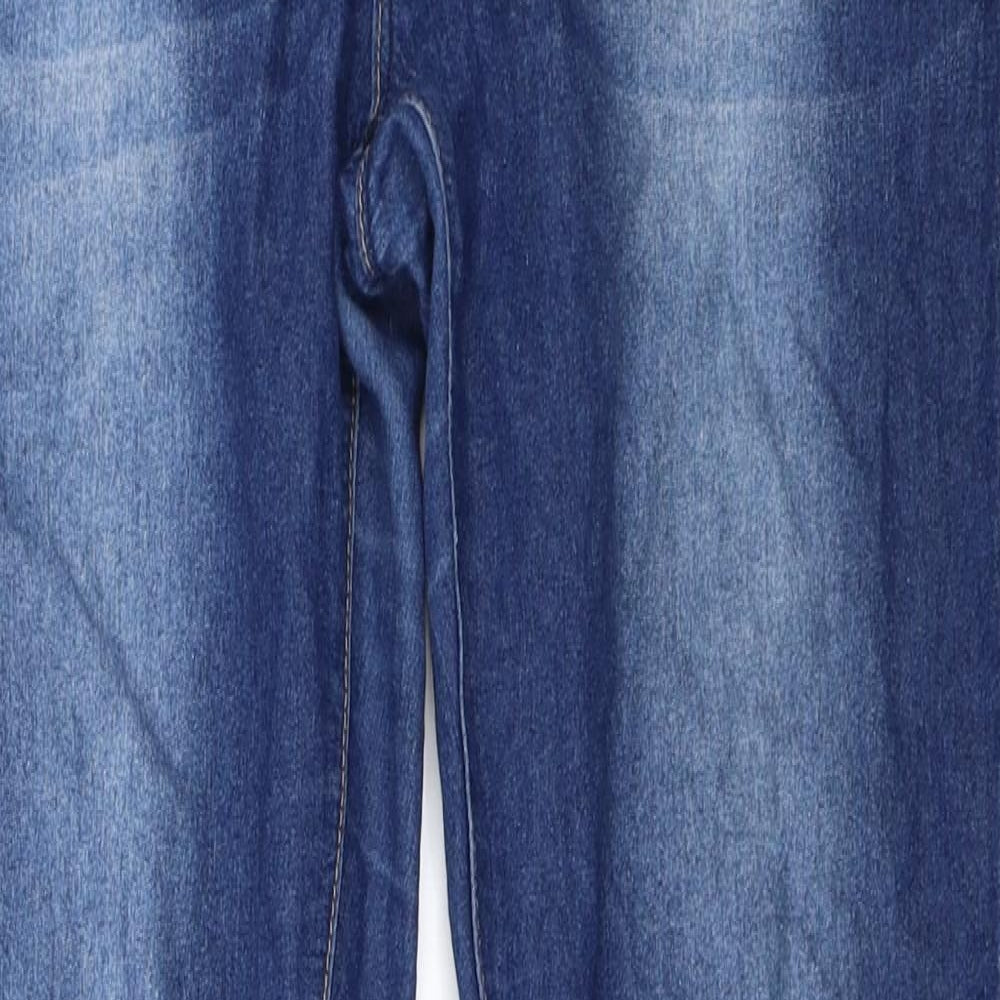Primark Womens Blue   Skinny Jeans Size 14 L31 in