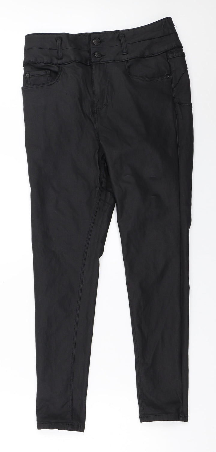 New Look Womens Black Skinny Jeans Size 12 L26 in