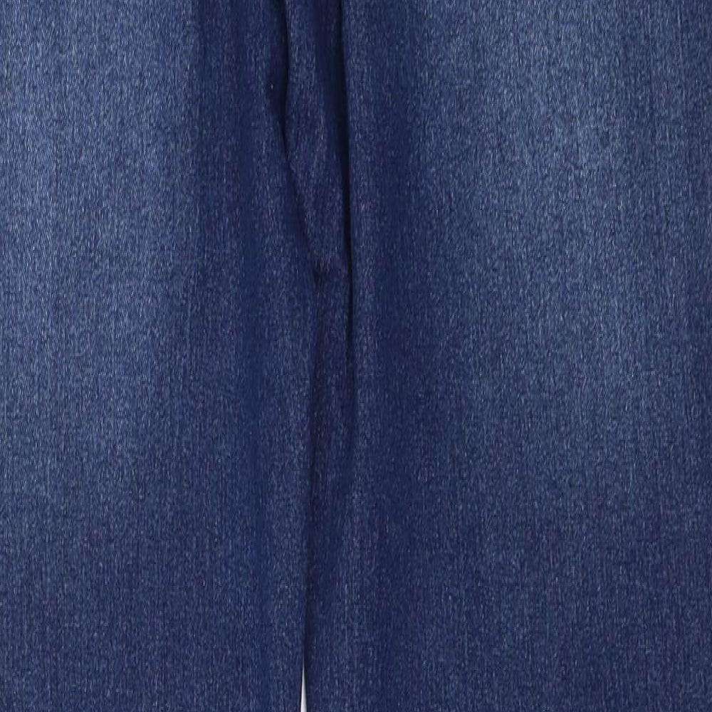 Zara Womens Blue   Straight Jeans Size 12 L30 in