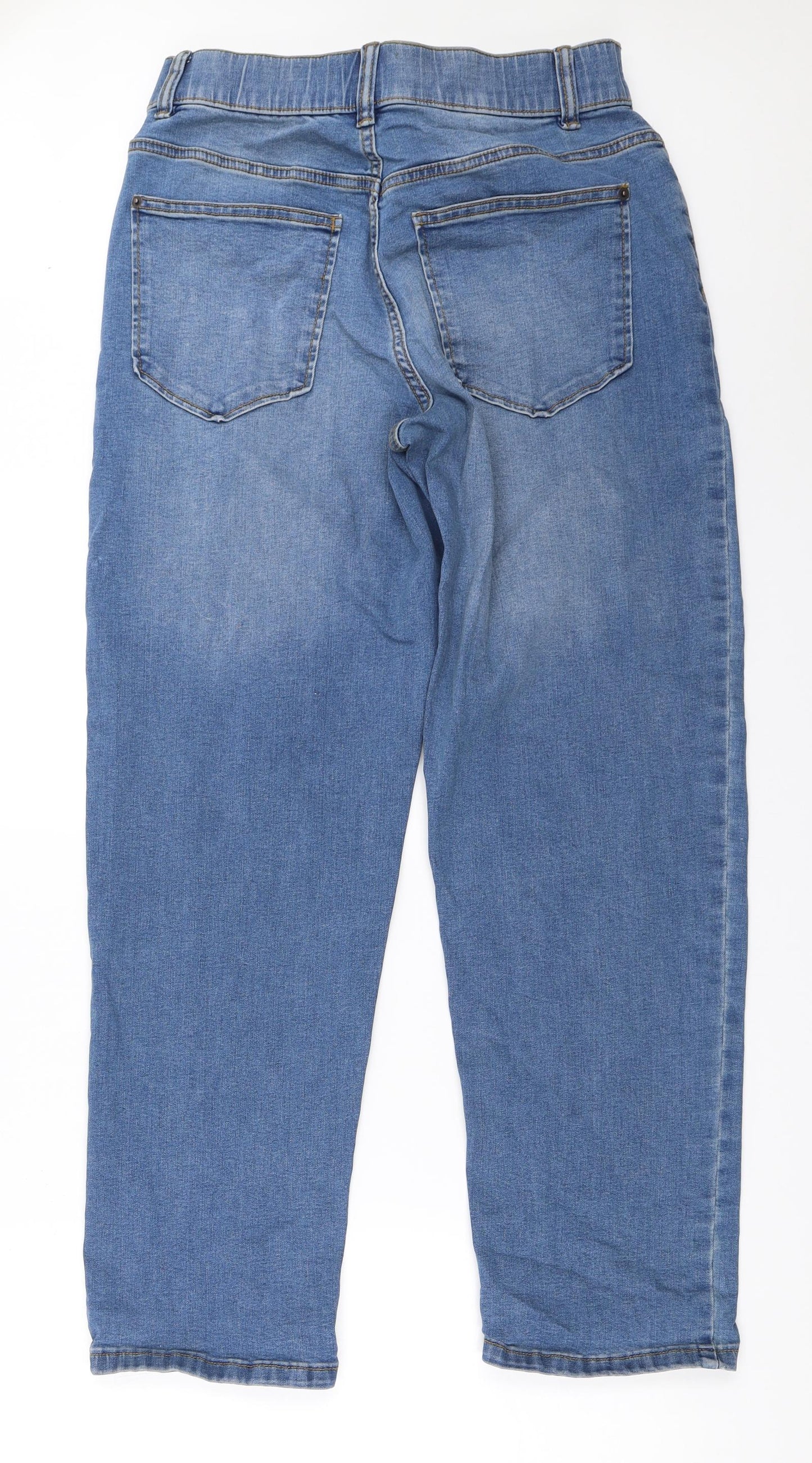 Simply Be Womens Blue   Straight Jeans Size 12 L30 in