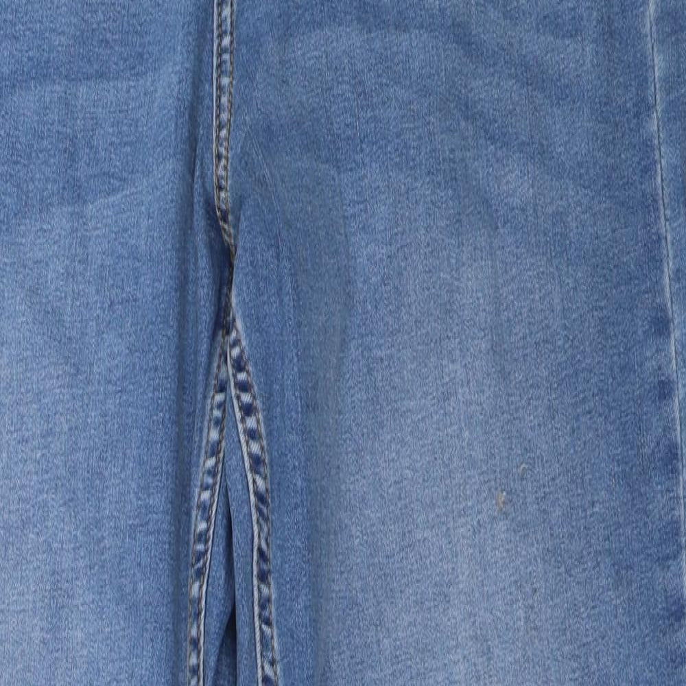 Simply Be Womens Blue   Straight Jeans Size 12 L30 in