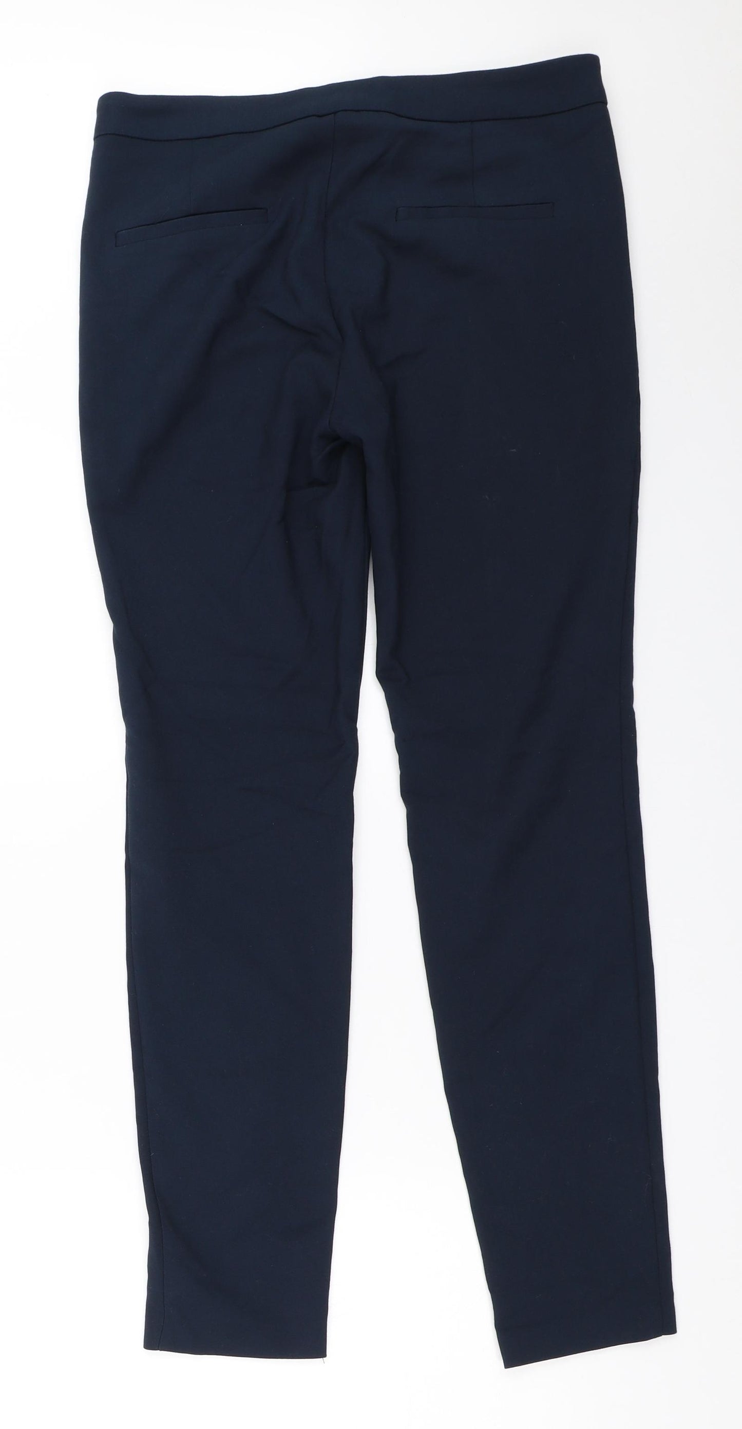 Zara Womens Blue   Capri Trousers Size S L28 in