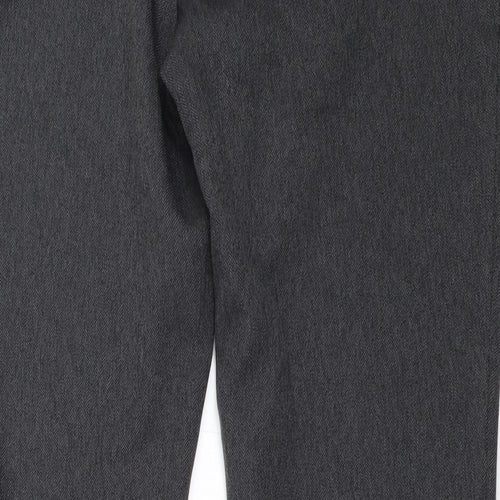 Evie Womens Grey   Trousers  Size 12 L30 in