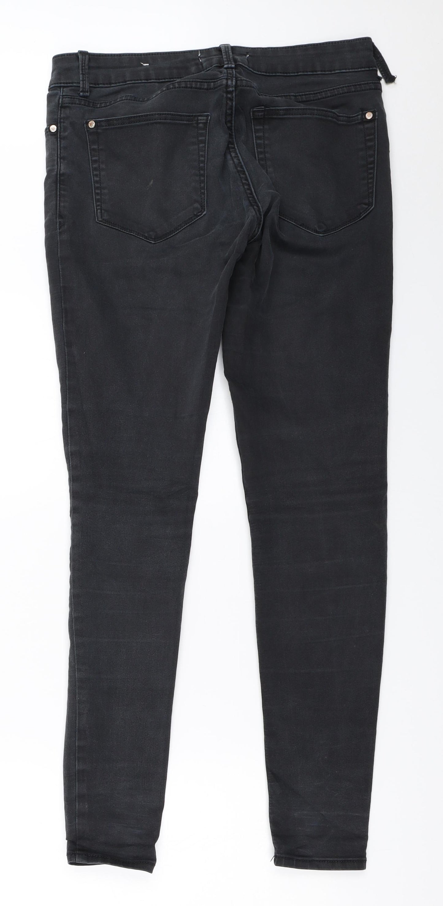 Mango Womens Black   Skinny Jeans Size 38 L29 in