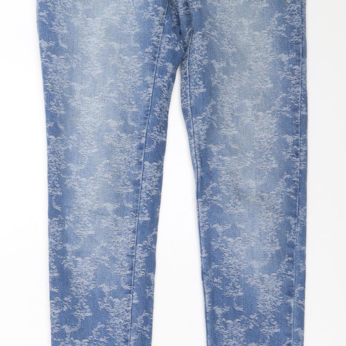 Primark Womens Blue   Skinny Jeans Size 6 L30 in