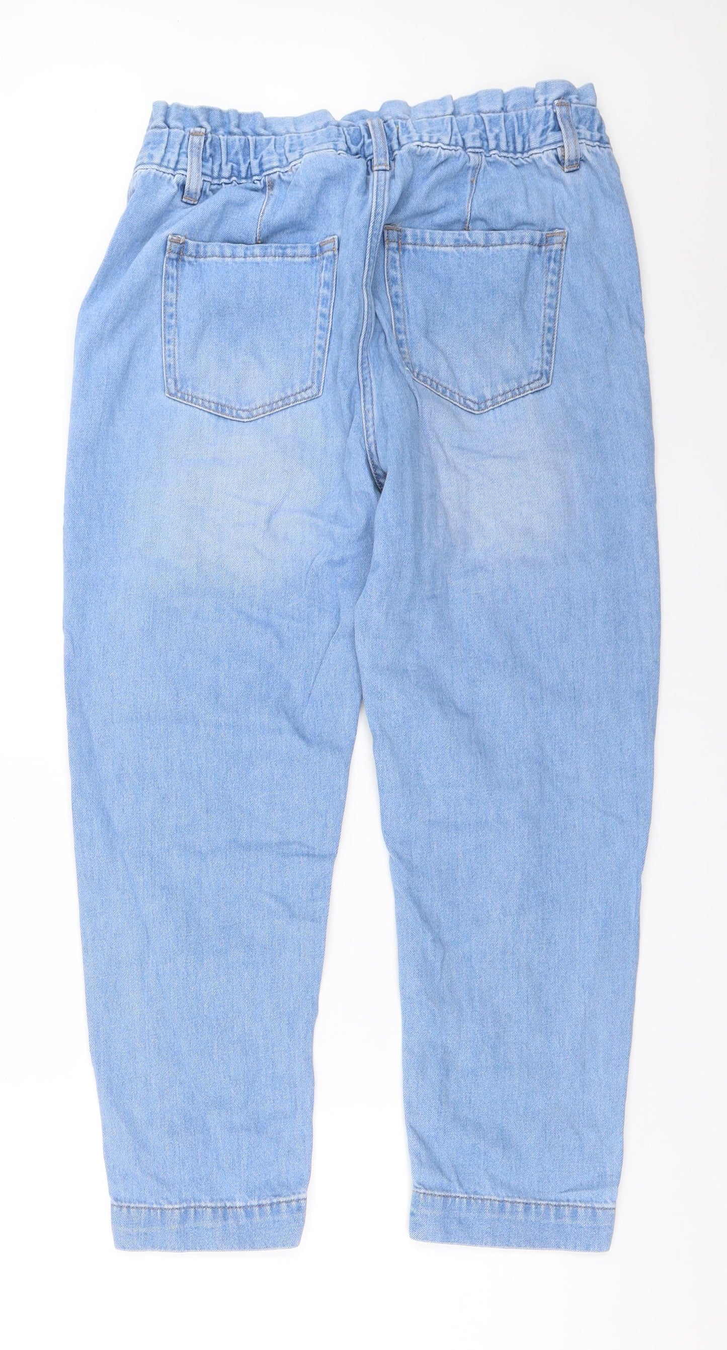 NEXT Womens Blue  Denim Straight Jeans Size 12 L25 in